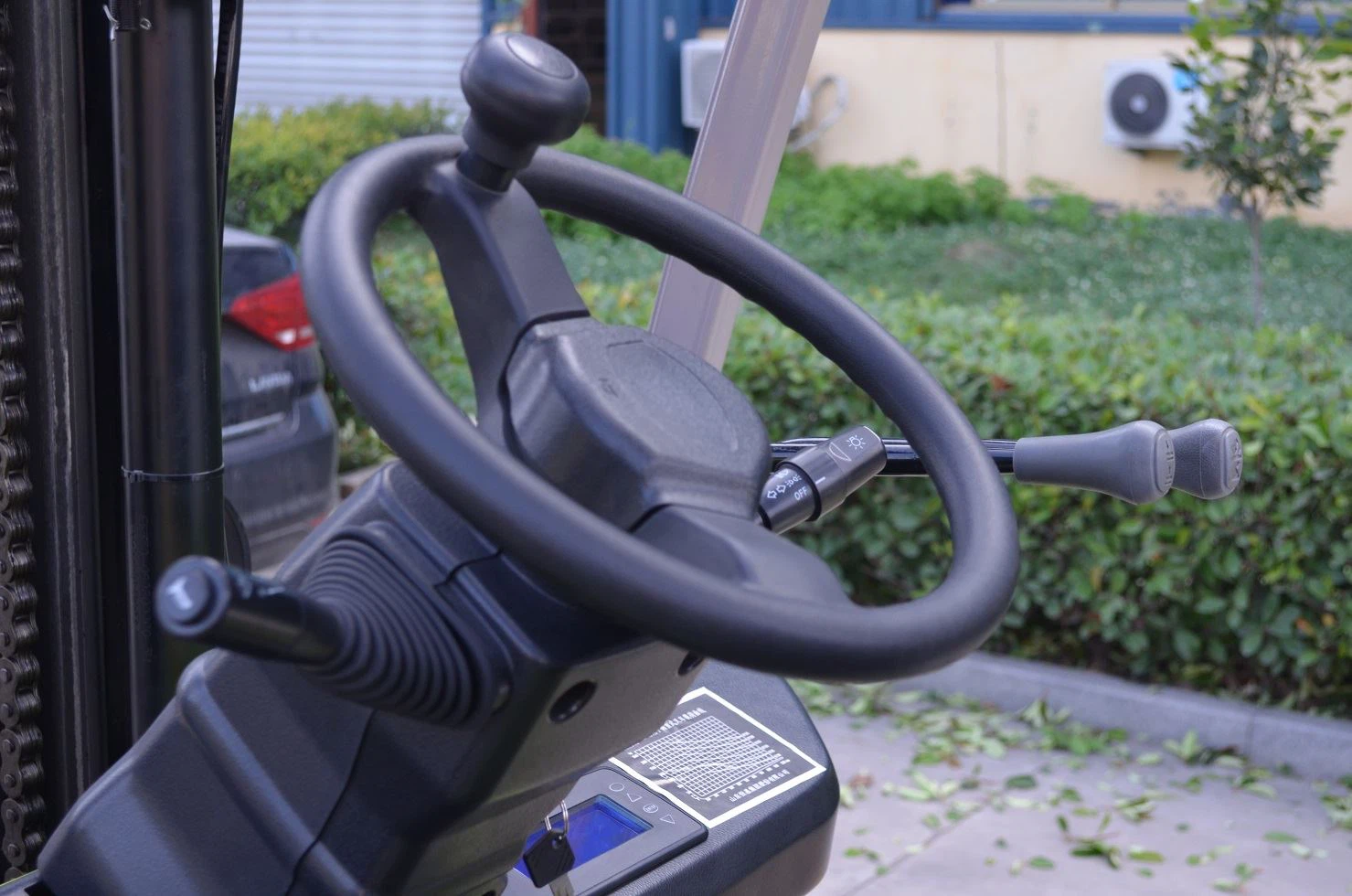 electric forklift steering wheel