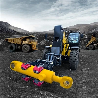 Bánh xe kính thiên văn 20TON với bộ xử lý xi lanh để khai thác