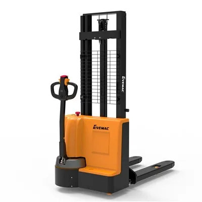 Xe nâng điện Walkie Stacker 3000mm 1000kg 2200lbs có bộ pin Lithium và điều khiển dễ dàng