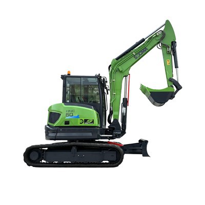 Máy xúc bánh xích điện 6 tấn dùng cho xây dựng Mới và được sử dụng với các bộ phận động cơ và động cơ cốt lõi