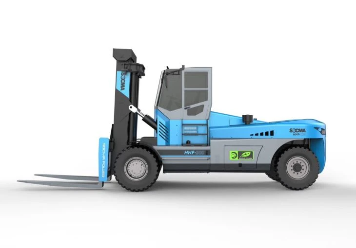 Xe nâng diesel hạng nặng 22T