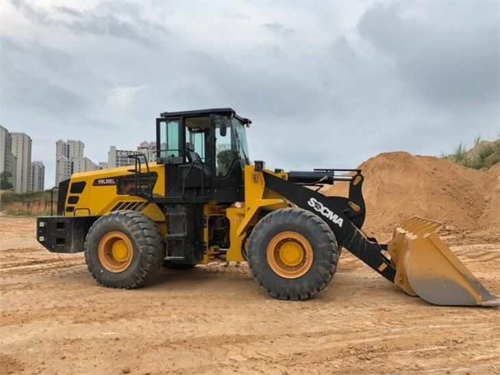 5 Ton Pure Electric Wheel Electric Loader Lithium Battery