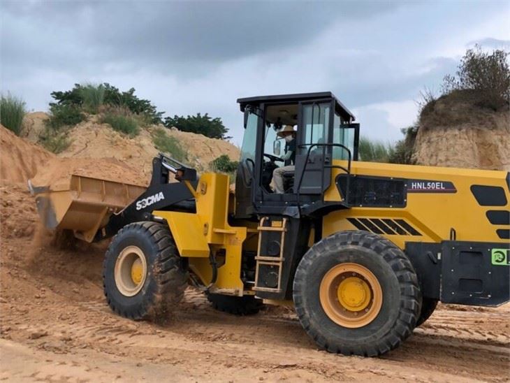 5 Ton Pure Electric Wheel Electric Loader Lithium Battery