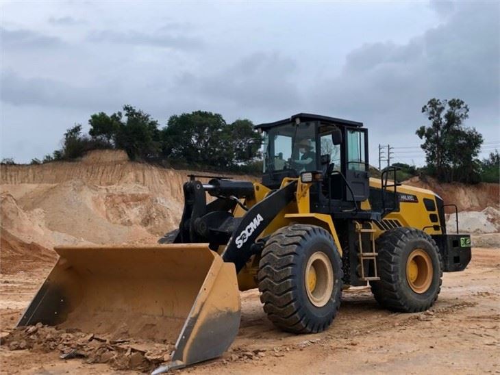 5 Ton Pure Electric Wheel Electric Loader Lithium Battery