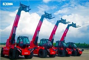 SOCMA 7 tấn Xe nâng kính thiên văn 7t Telehandler