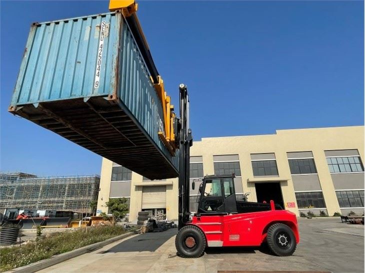 10 Ton Forklift Attach Container Clamp Work For Empty Container