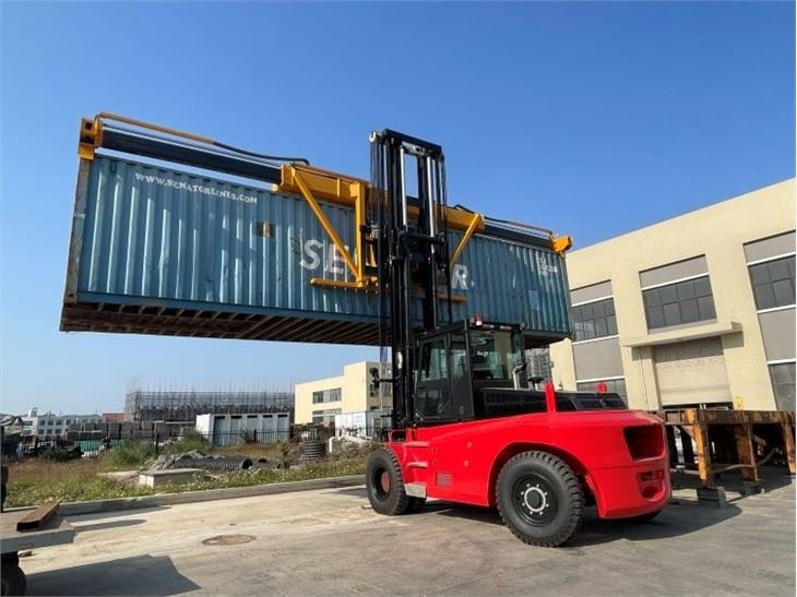 10 Ton Forklift Attach Container Clamp Work For Empty Container