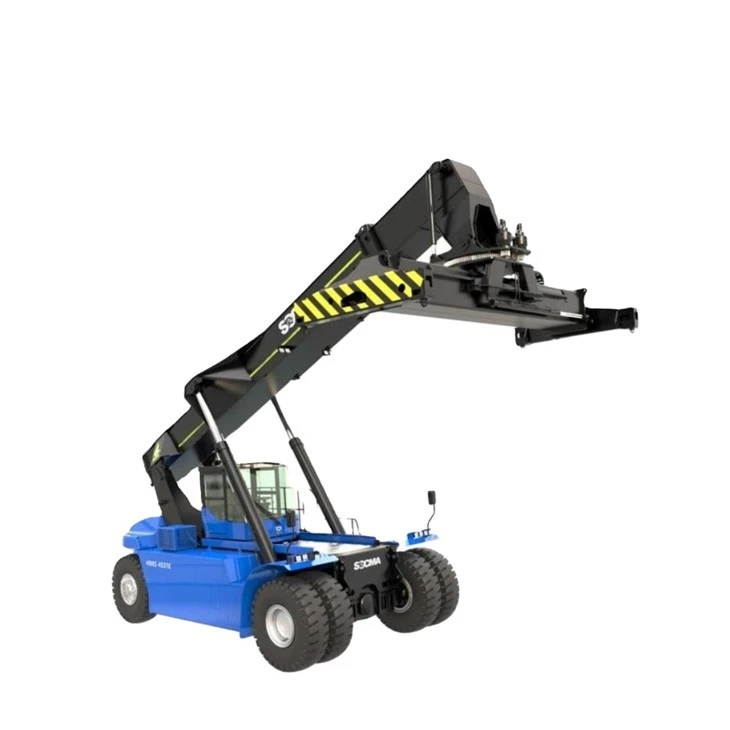 Máy xếp tiếp cận 45T điện SOCMA cho thiết bị cảng chứa carbon thấp