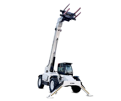 SOCMA 7 Tấn 10m Telehandler 4WD Chế độ cua